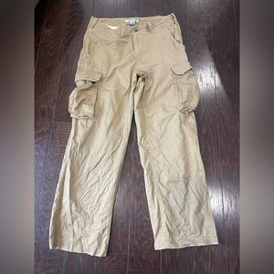 Vintage Polo Jeans Co Ralph Lauren Military Surplus Cargo Pants Mens 34/32 Khaki